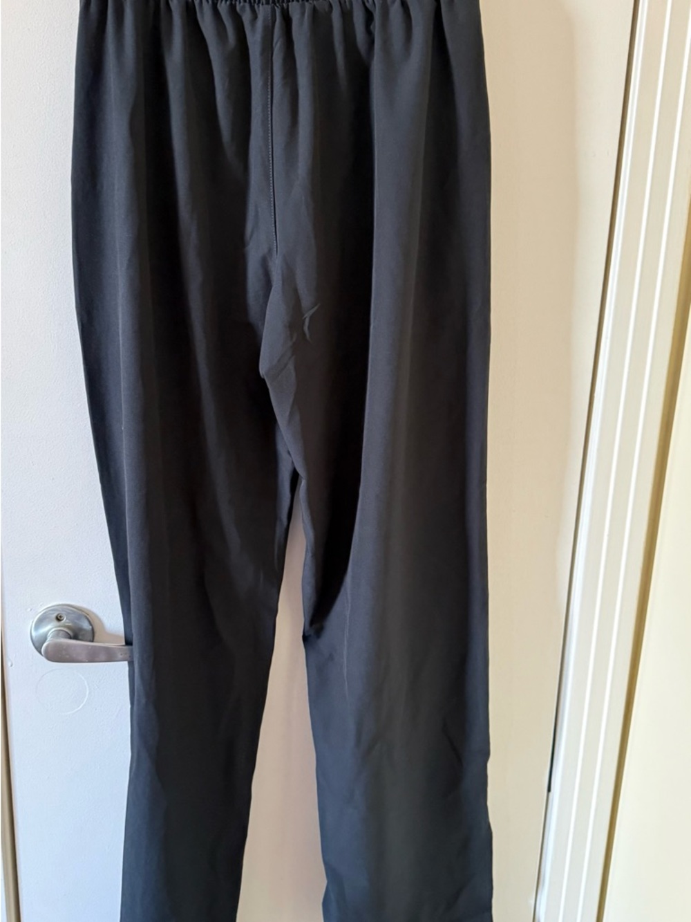 Abercrombie & Fitch Black Elastic-Waist trousers